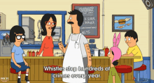 Don'T Knock The Whistle. GIF - Bobs Burgers Cartoon Tina GIFs