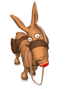 donkey kiss smooch