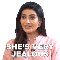 She'S Very Jealous Karishma Tanna Sticker - She'S Very Jealous Karishma Tanna Pinkvilla Stickers