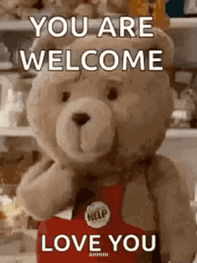 Ted Blow Kisses GIF - Ted Blow Kisses Youre Welcome GIFs