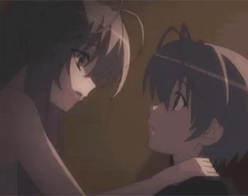 Anime Cute GIF  Anime Cute Kiss  Discover  Share GIFs