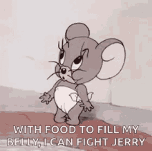 Tom And Jerry Hungry GIF