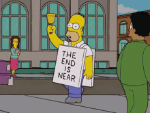 The Simpsons Homer Simpsons GIF - The Simpsons Homer Simpsons End Of The World GIFs