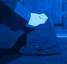 petting anime