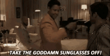 Denzel Washington Take That Sunglasses Off GIF - Denzel Washington Take That Sunglasses Off GIFs