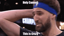 warriors klay thompson game6klay holy cannoli this is crazy