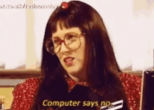 No Computer Says No GIF - No Computer Says No Angolkak GIFs