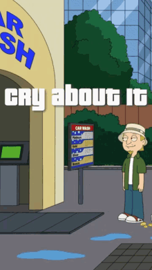 Americandad Cry About It GIF - Americandad Cry About It Cry GIFs