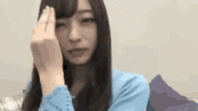 梅澤美波 乃木坂46のメンバー 前髪 GIF - Umezawa Minami Nogizaka Fringe GIFs