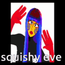 Eve Eve Paint GIF - Eve Eve Paint Infectioustomfoolery GIFs