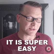 It Is Super Easy Brian Marlow GIF - It Is Super Easy Brian Marlow Smoked Reb Bbq GIFs