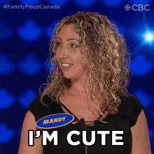Im Cute Family Feud Canada GIF - Im Cute Family Feud Canada Cute GIFs