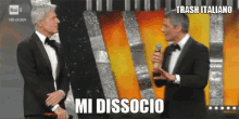 Mi Dissocio GIF - Festival Sanremo 2018 GIFs