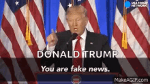 Fake News Donald GIF - Fake News News Donald GIFs