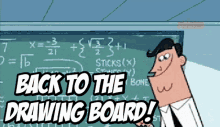 Drawing Board Back To The Drawing Board GIF - Drawing Board Back To The Drawing Board Fairly Odd Parents GIFs
