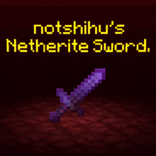Shihu Sword GIF - Shihu Sword Minecraft GIFs