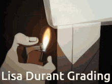 Lisa Durant Grading Adachi GIF
