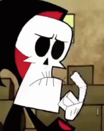grim reaper billy and mandy gif