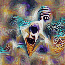 dimensional scream virtualdream nft art ai