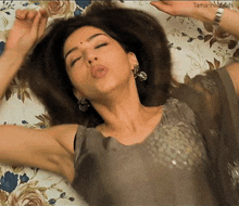 Mehreen On Bed GIF - Mehreen On Bed GIFs