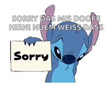 So Sorry Sad GIF - So Sorry Sad Lilo And Stitch GIFs