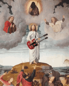 Yisus Miden2018 Jesus GIF - Yisus Miden2018 Jesus Playing Guitar GIFs