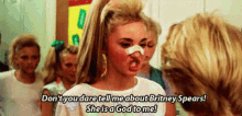 Britney Spears Crying GIF - Britney Spears Crying Dont You Dare GIFs