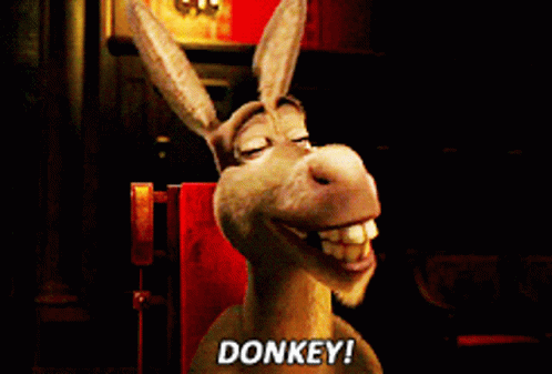 Donkey Smile GIF - Donkey Smile Happy GIFs