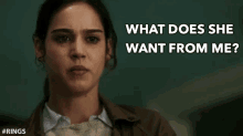 What Does She Want From Me? GIF - Rings Rings Paramount What Do You Want GIFs