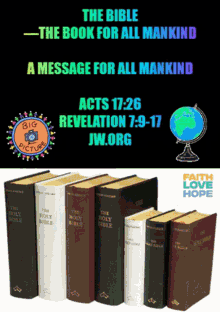 the bible book for all mankind messag for all mankind