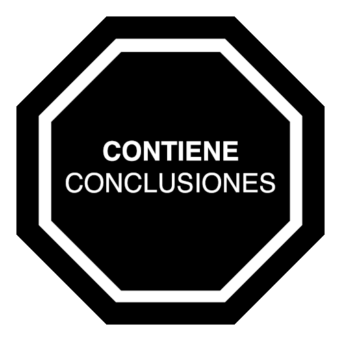 Contiene Conclusiones Sticker - Contiene Conclusiones Stickers