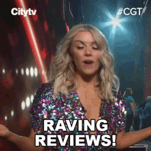 Raving Reviews Lindsay Ell GIF - Raving Reviews Lindsay Ell Canadas Got Talent GIFs