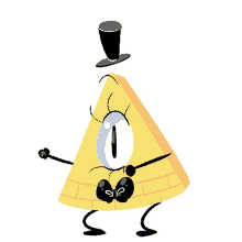 bill cipher dancing triangle gravity falls dance moves
