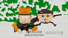 South Park Ned GIF - South Park Ned Coming Right For Us GIFs