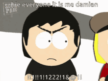 Damien Thorn South Park GIF - Damien Thorn South Park Bigenderdamien GIFs