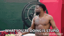 What Youre Doing Is Stupid Kevin Hart GIF - What Youre Doing Is Stupid Kevin Hart Cold As Balls GIFs
