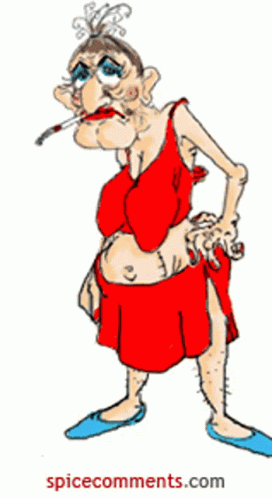 Old Woman Smoking Sticker - Old Woman Smoking Shake - Discover & Share GIFs