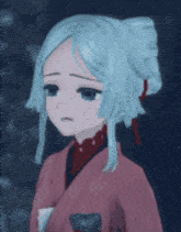 Samurai Remnant Anime Girl Sad GIF