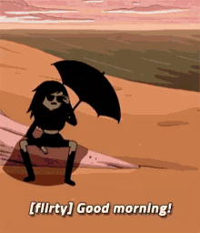 Marceline The Vampire Queen Good Morning GIF - Marceline The Vampire Queen Good Morning Adventure Time GIFs