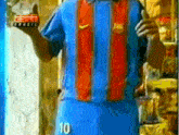 Ronaldinho Statue GIF - Ronaldinho Statue Catalonia GIFs