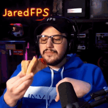 Eating Pizza Jared GIF - Eating Pizza Jared Jaredfps GIFs