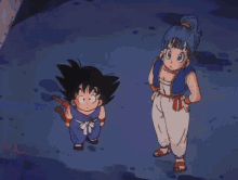 Kid Goku Funny GIF