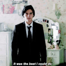 Jughead What GIF - Jughead What It Was The Best I Could Do GIFs