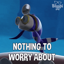 Nothing To Worry About Dr Paula The Pilot Fish GIF - Nothing To Worry About Dr Paula The Pilot Fish Blippi Wonders Educational Cartoons For Kids GIFs