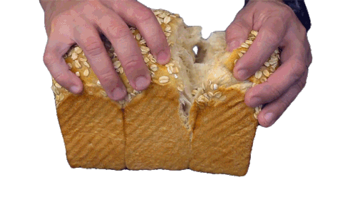 Splitting The Bread A Knead To Bake Sticker - Splitting The Bread A Knead To Bake Fluffy Flaky Bread Stickers