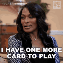 I Have One More Card To Play Victoria Franklin GIF - I Have One More Card To Play Victoria Franklin The Oval GIFs