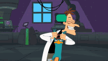 Phineas And Ferb Perry The Platypus GIF - Phineas And Ferb Perry The Platypus Sing GIFs