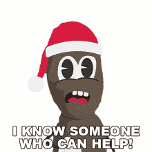 i know someone who can help my hankey south park s6e17 red sleigh down