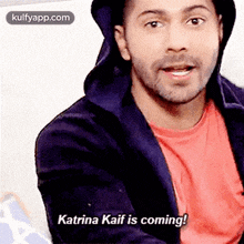 Katrina Kaif Is Coming!.Gif GIF - Katrina Kaif Is Coming! Katrina Kaif Varun Dhawan GIFs