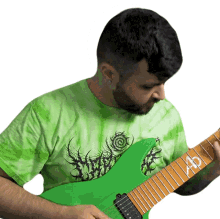 guitarist playing